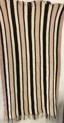 "Manta de ganchillo afgana hecha a mano 40"" X 70"""  Foto 1 de 4