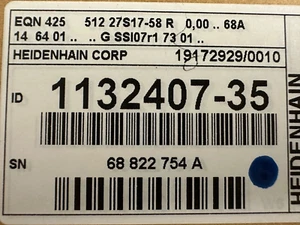 HEIDENHAIN EQN 425 512 line encoder 631713-35 1132407-35 1353131-35 new in box - Picture 1 of 3