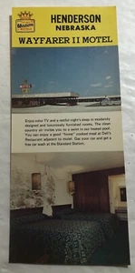 Best Western Henderson Nebraska Wayfarer II Motel Oversized Postcard  - Picture 1 of 2
