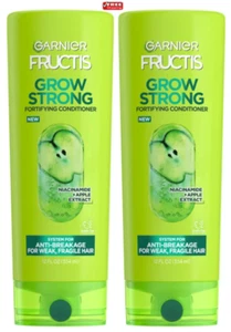 Garnier Fructis Grow Strong Fortifying Conditioner Niacinamide +Apple 12oz-2Pack - Picture 1 of 1
