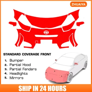 8.5Mil PreCut Paint Protection Film Clear Bra PPF Kit For Scion IQ 2012-2015 - Picture 1 of 7