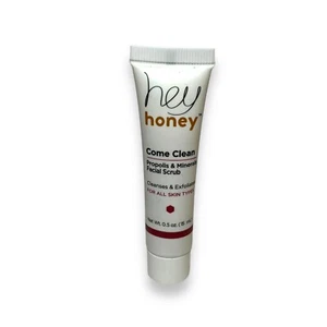 Exfoliante facial/exfoliante enriquecido Hey Honey Come Clean propóleo y minerales 8 ml - Imagen 1 de 3