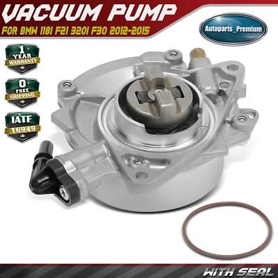 Vacuum Pump w/ Seal for BMW 118i F21 320i F30 2012 2013 2014 2015 L4 1.6L 2.0L - Image 1 of 4