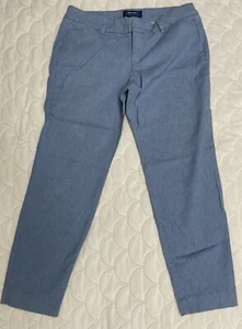 Old Navy Pixie Pull On Hose Damen 6 Petite Chambray Leinen B18 - Bild 1 von 10