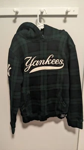 POLO RALPH LAUREN Limited Edition Kid's Tartan Plaid Yankees NY Hoodie Small (8) - Picture 1 of 6