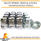 Wheel Nuts &amp; Locks (12+4) 12x1.5 Bolts for Proton Savvy 06-11