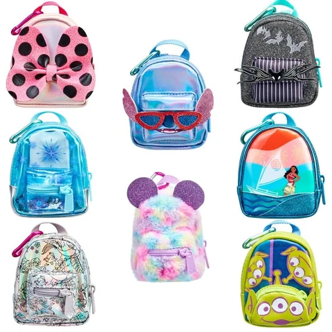 1 Real Littles Mini Disney Backpack Minnie Mouse Frozen Moana Mermaid Nightmare Cover