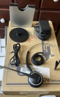 GN Netcom 2.4GHz Wireless Ellipse Headset Kit GN9120 Flex Boom Mic - Image 1 of 4