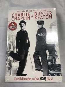 charlie chaplin & buster keaton New Sealed - Picture 1 of 5
