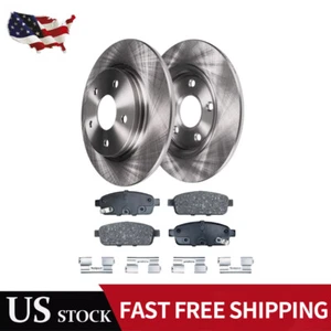 Fits Buick Encore Chevy Cruze Limited Sonic Trax Rear Disc Rotors + Brake Pads - Picture 1 of 4