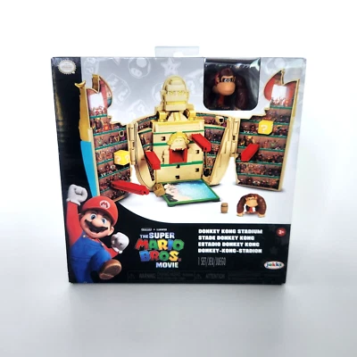 Nintendo Super Mario Bros Movie Donkey Kong Stadium Action Figure Playset Small - Image 1 of 4