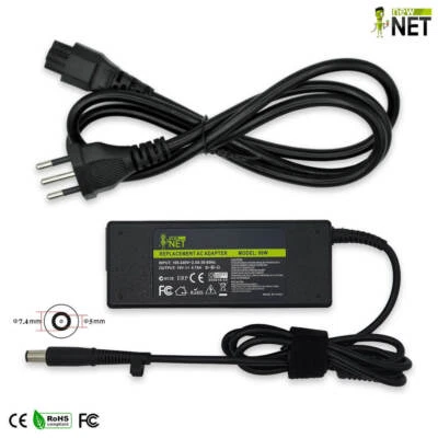 Ladegerät 90W 19V 4,74A kompatibel mit HP ProBook 4730s 5310m (7,4x5,0mm) - Bild 1 von 4