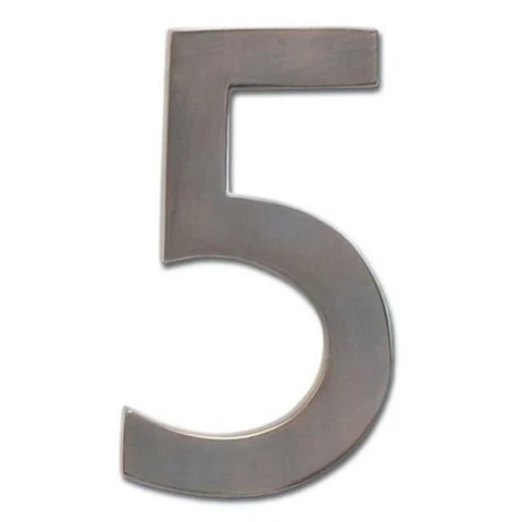 Architectural Mailboxes 3585DC-5 Solid Cast Brass 5 in. Dark Aged Copper Floa Cover