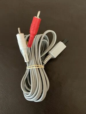 Genuine Nintendo AV Composite Cable Cord [RVL-009] for the Nintendo Wii & Wii U - Image 1 of 4