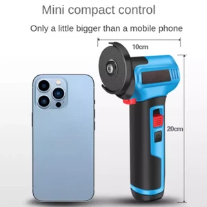 Mini Macchina Angolare Ricaricabile Manuale Smerigliatrice Elettrica Tenuta Smerigliatrice Taglio - Foto 1 di 6