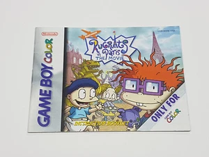 Rugrats in Paris Nintendo Game Boy Color Original Manual Solo * - Imagen 1 de 20