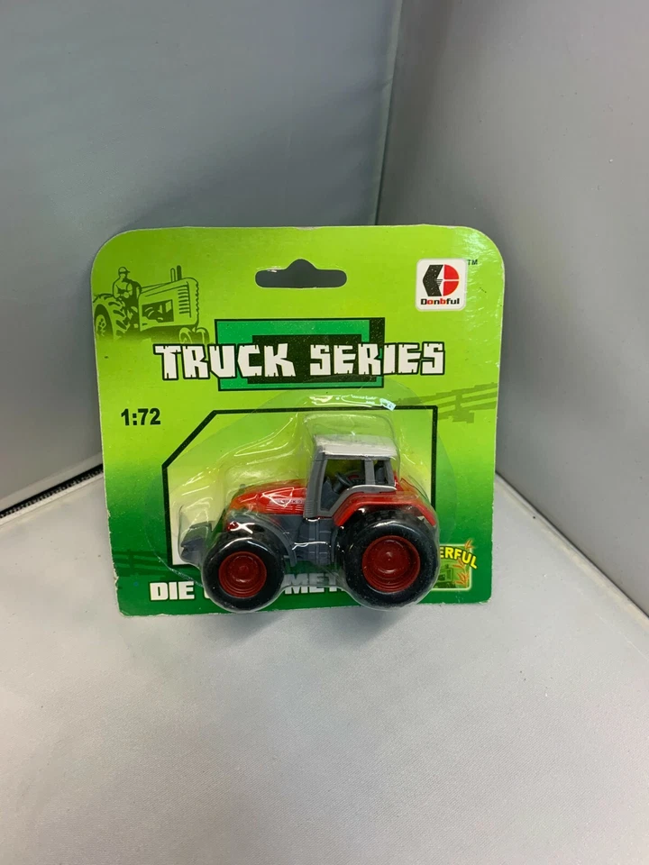 Farmer Car Agriculture Farm Tractor Red 1:72 Small Scale Plastic Model  - Image 1 of 1