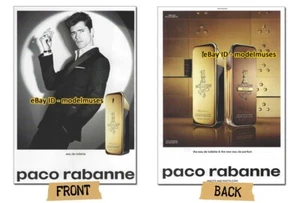 Paco Rabanne Herrendüfte 2-seitiges Magazin PRINT AD 2016 SEAN O'PRY - Bild 1 von 2
