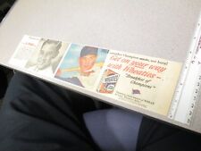 newspaper ad premium 1950s sports AL ROSEN baseball Wheaties cereal box comic (1