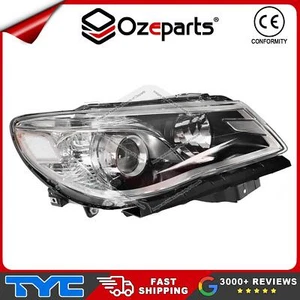 RH RHS Right Hand Head Light Lamp Black For Holden Commodore VF 2013~2018 SS SV6 - Picture 1 of 4