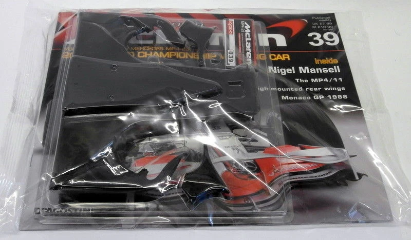 Kyosho Kits 1/8 scale Diecast 039 McLaren MP4-23 F1 Magazine subscription part - Image 1 of 1
