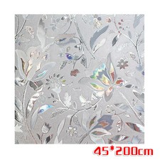3D Static Cling Window Film Self-Adhesive Sticker Glass Privacy UV Protection