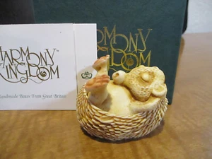 Harmony Kingdom Forty Winks Hedgehog Early Pc Hecho en el Reino Unido Caja Estatuilla SGN - Imagen 1 de 5