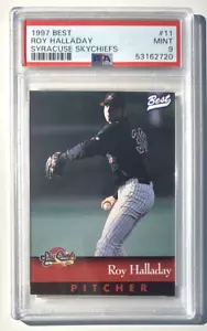 1997 Best Roy Halladay Syracuse Skychiefs #11 HoF PSA 9 - RARE, Pop 3 (0 higher) - Picture 1 of 2