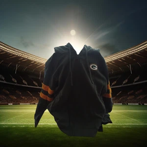Green Bay Packers Unisex 3X-4X 54"-60" Full Zip Jacket w/Hoodie - Picture 1 of 2