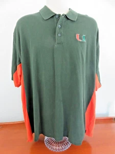 Boca Classics Men's Green Miami U. Short Sleeve Polo Shirt Size 2XL - Picture 1 of 5