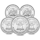 Lot of 5 - A-Mark 1 oz Silver Round .999 Fine