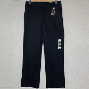 Lee Women's Trouser Pant Ultra Lux Comfort w/ Flex Motion Size 12 Long Black NWT - Picture 1 of 7