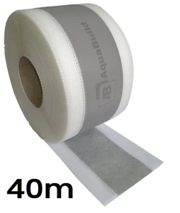 40m x 120mm AQUA BAUEN Nassraum Dusche Bad Wasserdicht Tankband 12cm - Bild 1 von 5