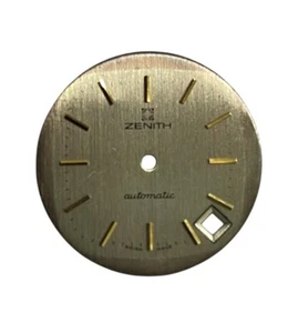 ZENITH DIAL QUADRANTE PER CAL. 2572 PC AUTOMATICO ORIGINALE AL 100% #4 - Picture 1 of 3