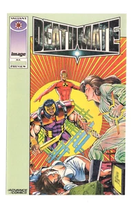 Casi nuevo+ vista previa deathmate valiant image comics 1993 promoción bernard chang - Imagen 1 de 2