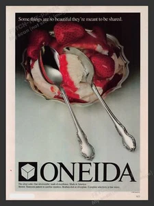 Oneida Tennyson Schnittmuster 80er Jahre Print Werbung 1983 - Bild 1 von 1