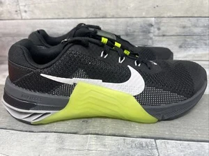 Nike Metcon 7 Crossfit Training Shoes Black Volt Men’s Size 7.5 CZ8281 017 NEW - Picture 1 of 8