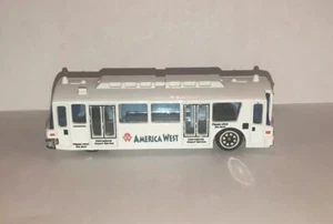 America West Toy Bus Transport Transportation Airport Airplane International - Picture 1 of 5