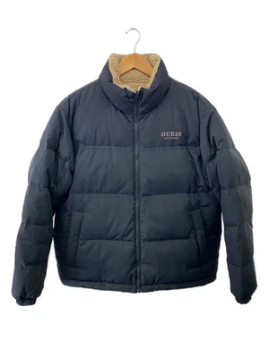 GUESS Down Jacket, Large, Polyester, Black, Solid Color, KL4W5852 - Image 1 of 4