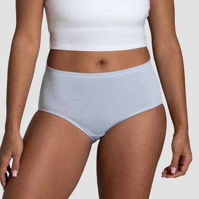 Calzoncillos de tiro bajo transpirables de micromalla Fruit of the Loom para mujer 8pk - 7 (L) Foto 1 de 4