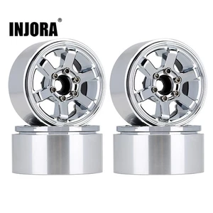 Llantas de rueda de radiocontrol INJORA 1,9" Beadlock 1/10 para Axial SCX10 II III TRX4 Gen8, YQW36 - Imagen 1 de 6