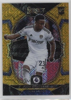 2022 Select Premier League Terrace Gold Mojo Prizm /10 Luis Sinisterra Rookie RC - Image 1 of 2
