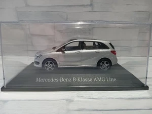 1/43 Mercedes-Benz dealer regular model minicar B-class AMG SIlver - Picture 1 of 4
