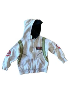 Ghostbusters Zip Hoodie Size 3T Toddler Sweatshirt Jacket Q4 - Picture 1 of 5