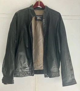 Chaqueta de Cuero Burberry Vintage - Imagen 1 de 12