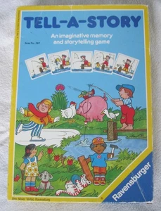 RAVENSBURGER Vintage Tell-A-Story Education Game Storytelling Memory - Picture 1 of 2
