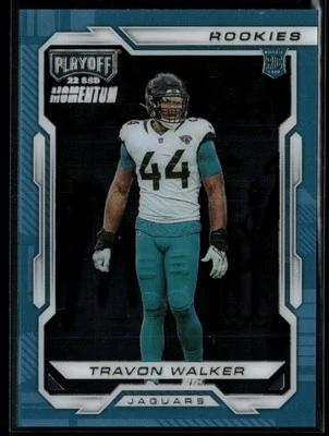 2022 Panini Chronicles Playoff Momentum Rookies #PMR-23 Travon Walker RC - Image 1 of 2