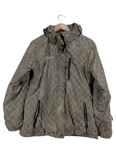 Iguana Damen Skijacke Gr. 40 Outdoor Kapuze Grafik Mehrfarbig Herbst Winter - Bild 1 von 5