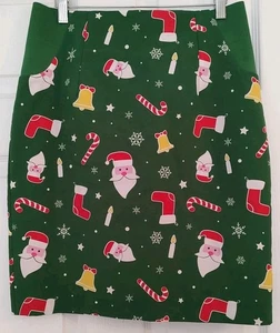 Opposuits Santababe grüner Damenrock Weihnachten Feiertage – Größe 8 - Bild 1 von 6