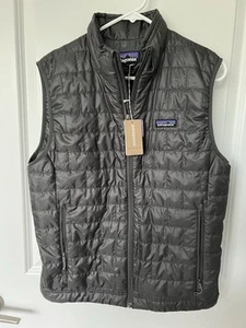Patagonia Herren Nano Puff Weste in Forge Grey Neu mit Etikett Größe Small UVP $ 189 - Bild 1 von 5